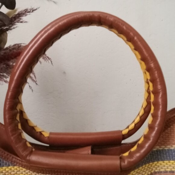 New, Patricia Nash Large Straw Handbag - Picture 2 of 5